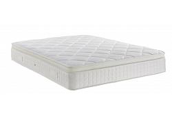 4ft6 Carrie Pillow Top Pocket Spring & Visco Elastic Memory Foam Divan Bed Set 3